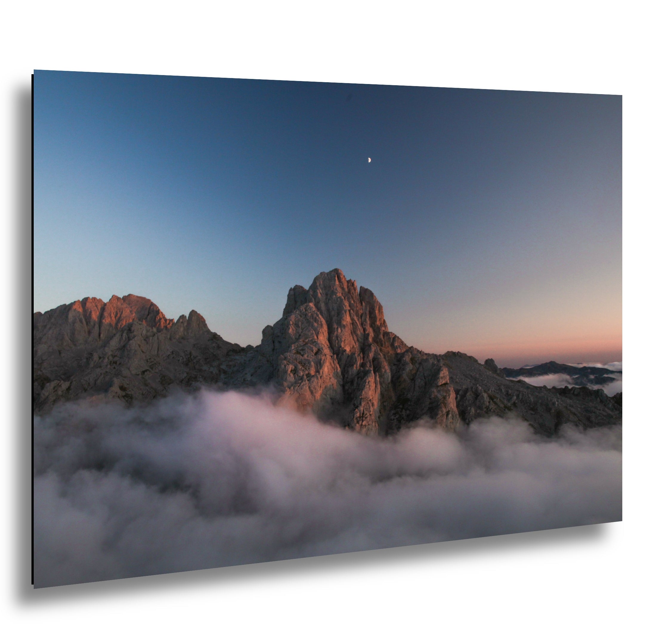 Sunset Mountaintop Picos de Europa Photography Print