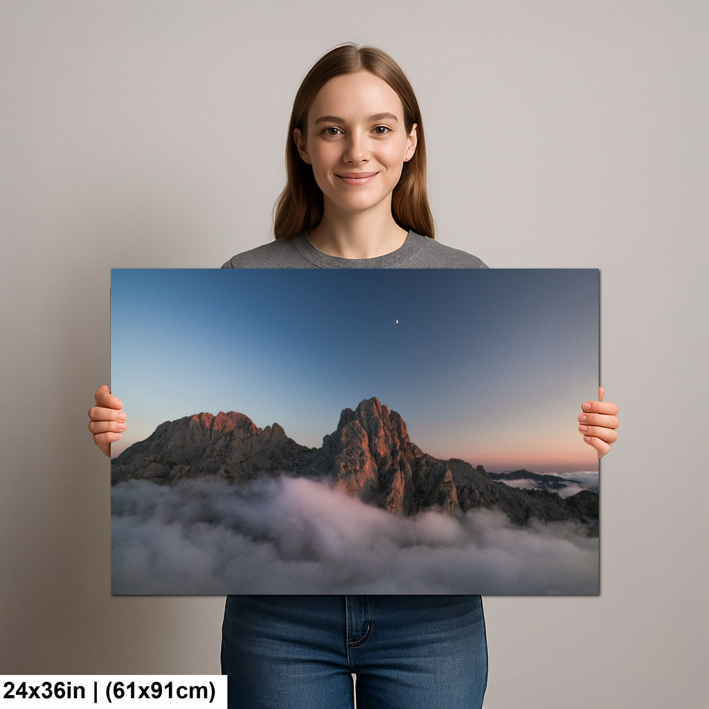 Sunset Mountaintop Picos de Europa Photography Print