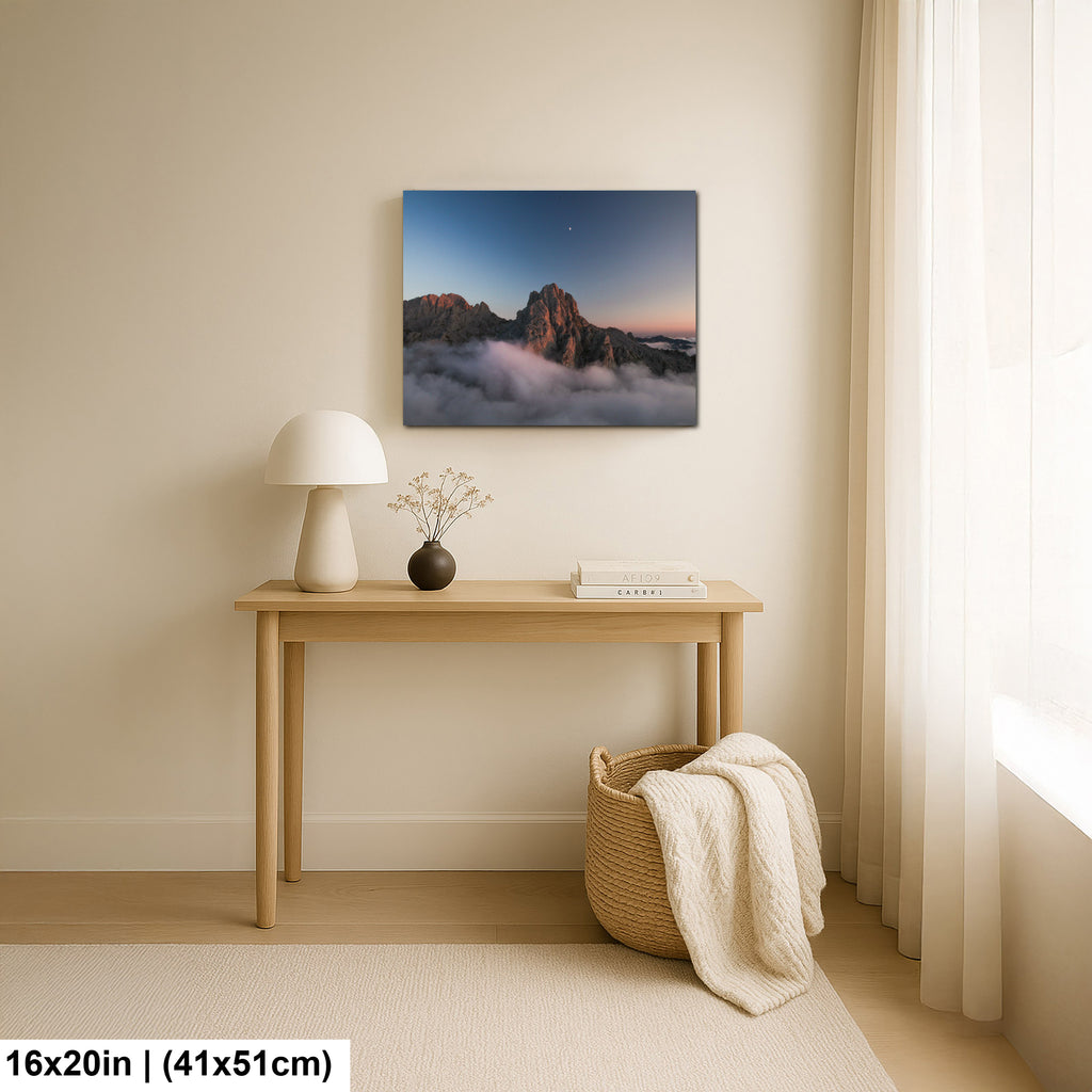 Sunset Mountaintop Picos de Europa Photography Print