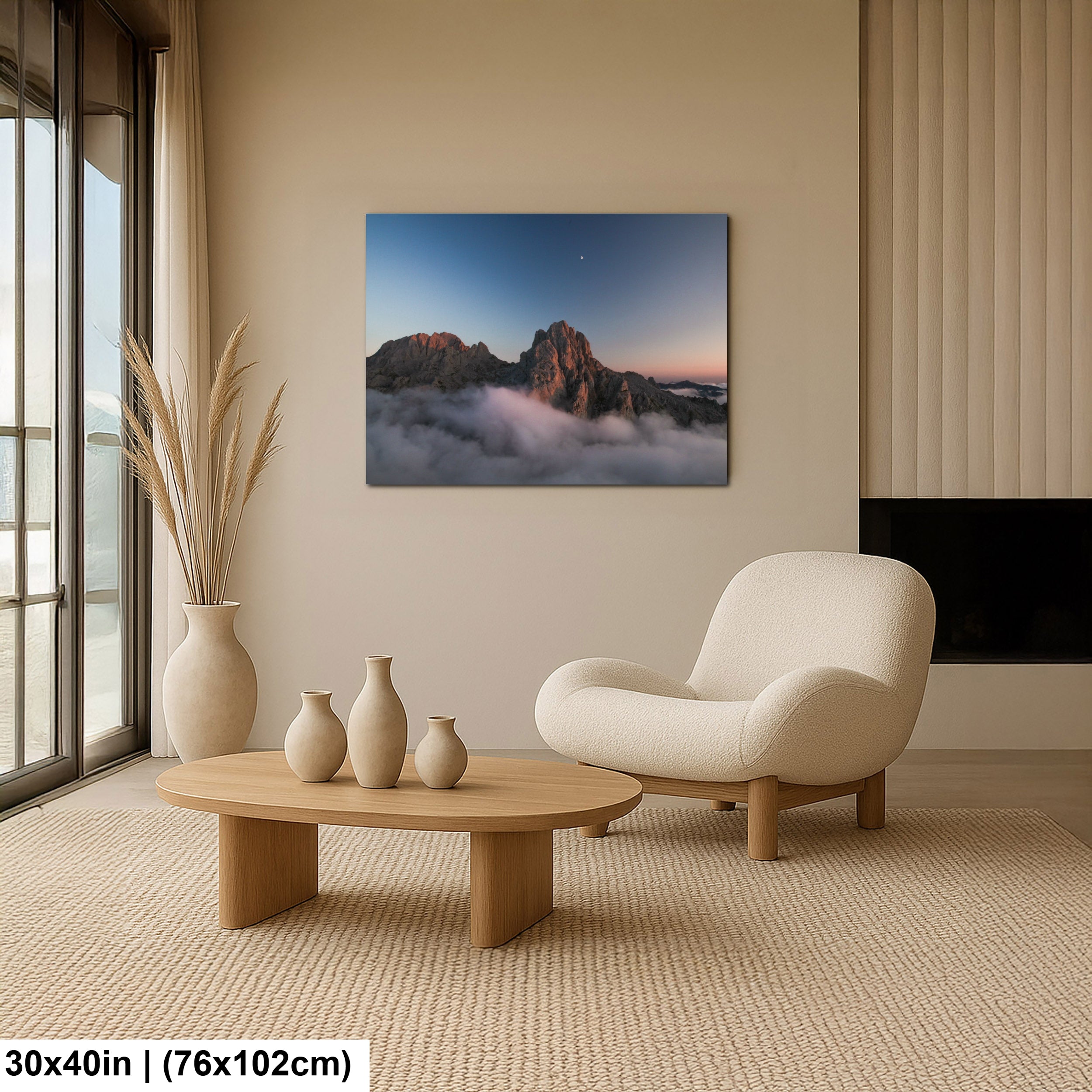 Sunset Mountaintop Picos de Europa Photography Print