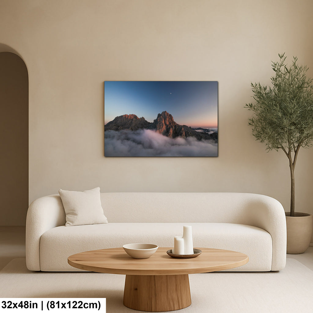 Sunset Mountaintop Picos de Europa Photography Print