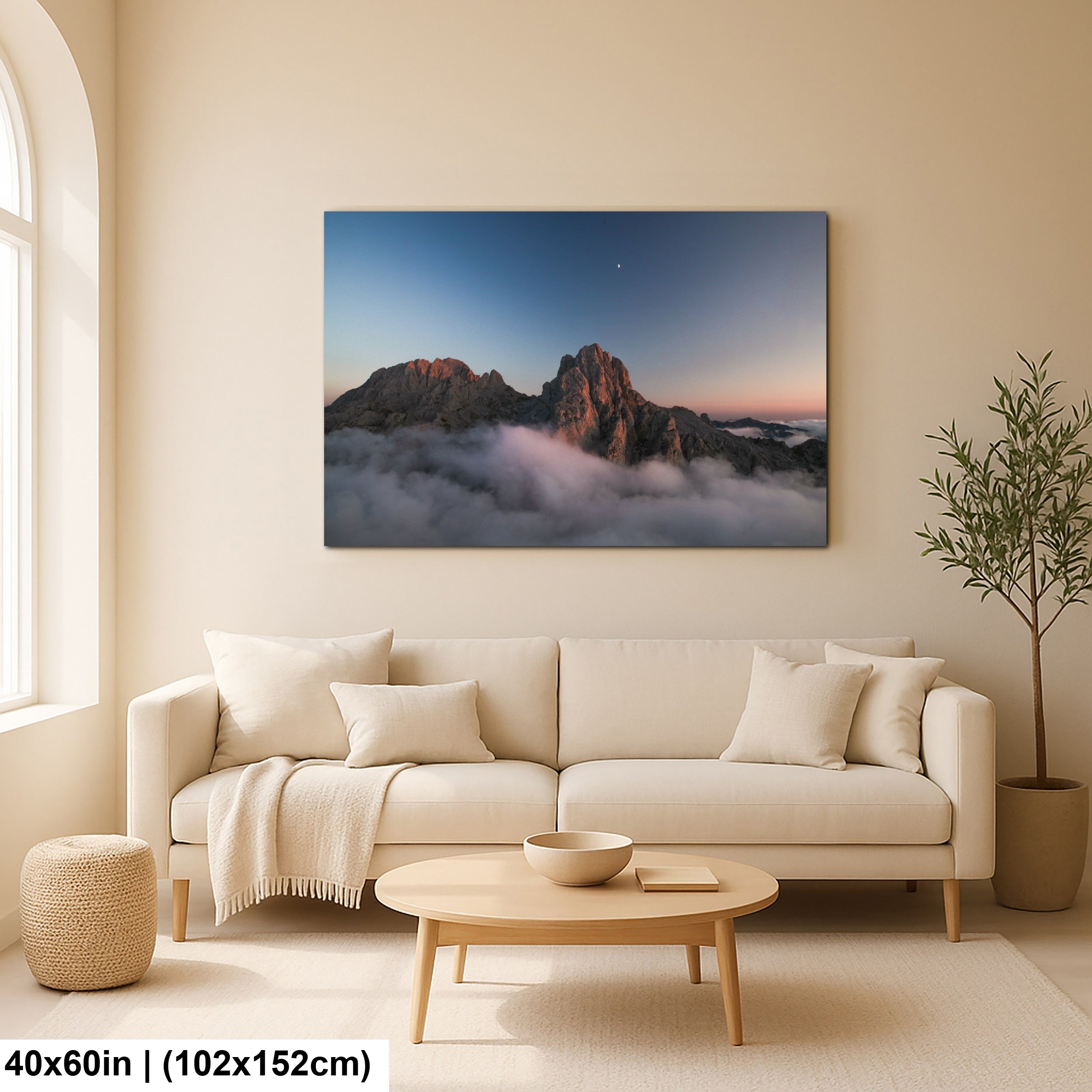 Sunset Mountaintop Picos de Europa Photography Print