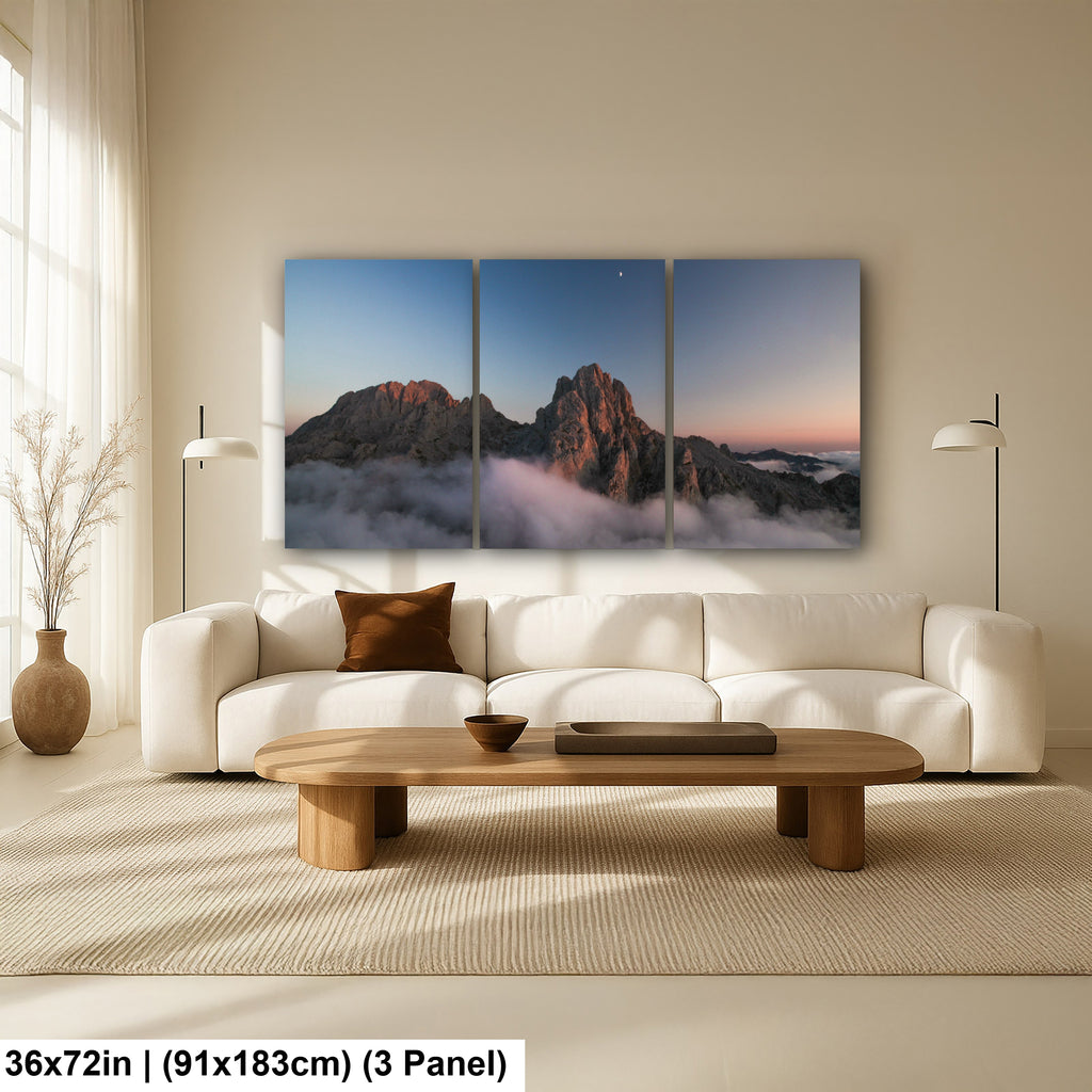 Sunset Mountaintop Picos de Europa Photography Print
