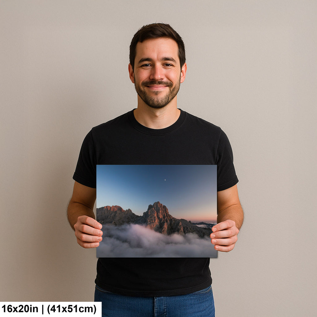 Sunset Mountaintop Picos de Europa Photography Print