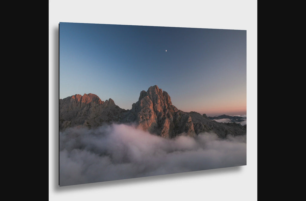 Sunset Mountaintop Picos de Europa Photography Print